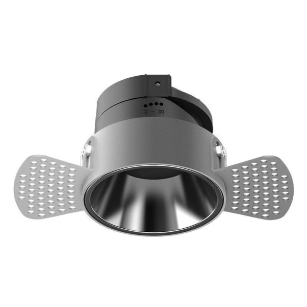 Ugradbena LED spotica okrugla sa krilcima fi134*H58 GU10 
