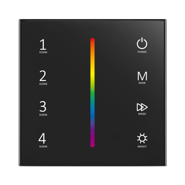 LED touch DIMER prekidač RGB - T3-1-B
