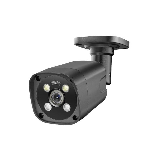 4MP IP POE bullet kamera - siva