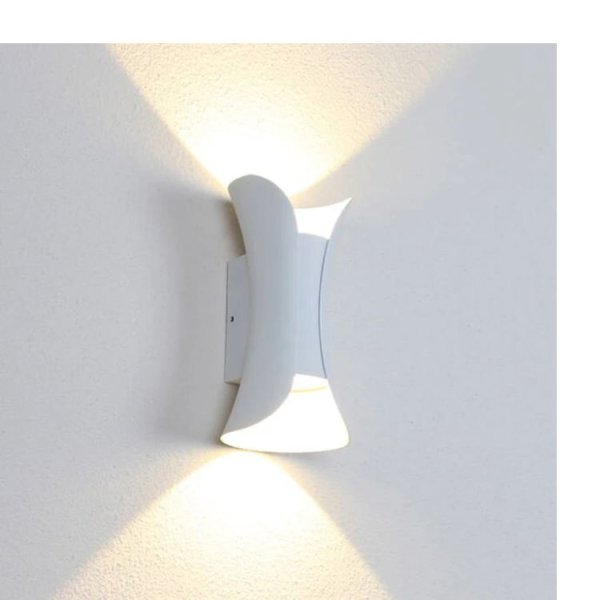 Vrtna zidna lampa Snaga 10W 4000K-bijela