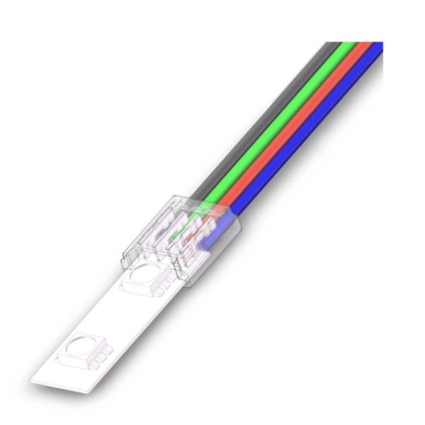 LED mini konektor napajanje-traka SMD RGBW 12mm-5PIN IP20 - HR-S-SMD-5PIN-12MM-B
