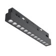Led magnetni reflektor- 0-10V dimabilni ravni točkasti Snaga 18W - crna