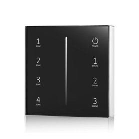 LED RF touch klizni daljinski za dimanje 4 zone-3 scene - T21-B