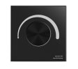 LED scroll DIMER prekidač+RF prijemnik 0-10V  - crni