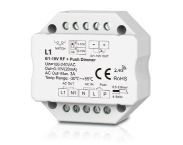 LED kontroler RF+ push dimm  L1