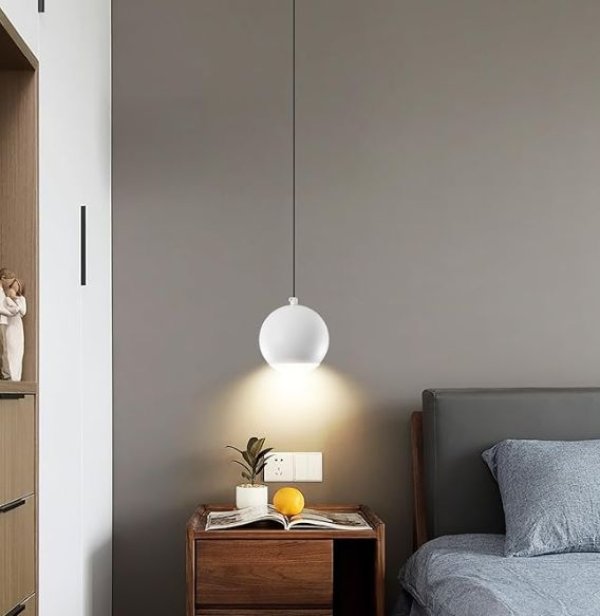 Stropna viseća LED svjetiljka Snaga 7W 3000K- zlatna