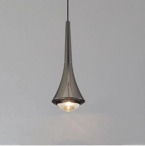 Stropna viseća LED svjetiljka Snaga 5W 3000K- zlatna