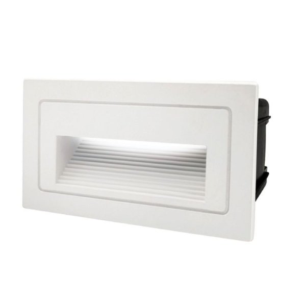 LED stubišna ugradbena led lampa-izolirana Snaga 3W 3000K IP54- bijela