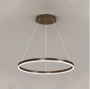 Stropna visilica RING fi600- 4000K- 34W- crna