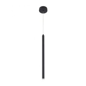 Stropna visilica D250*460mm steel+acryl 3W 3000K- mat crna