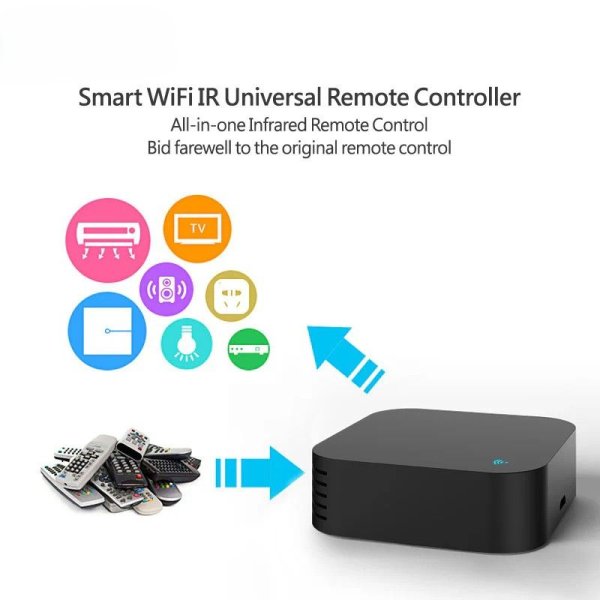WI-FI Smart IR control 50*50*19mm DC5V/1A Doseg do 8m