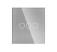 Stakleni panel tri tipke 