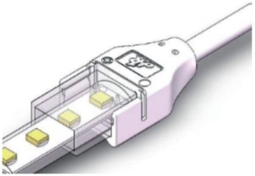 LED vodootporni konektor napajanje-traka SMD RGBW 12mm-5PIN IP67/68