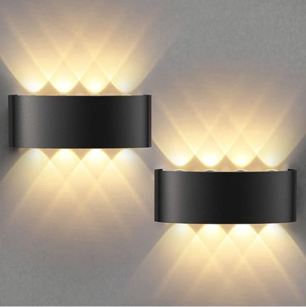 Vrtna zidna lampa Snaga 8W 4000K-bijela