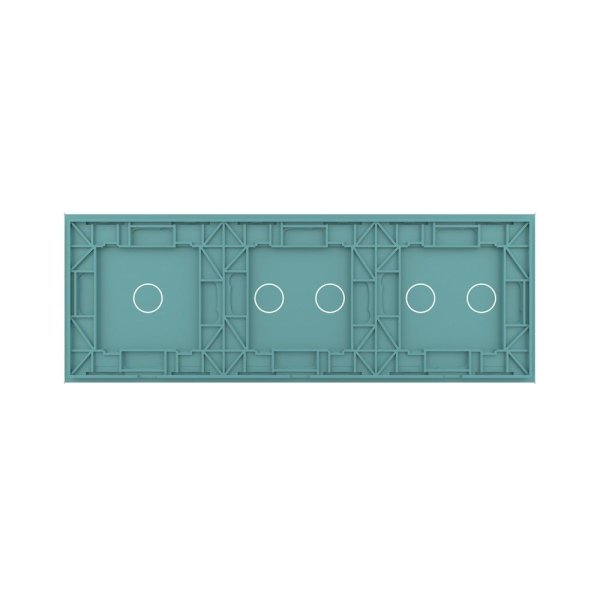 2 Tipke & 2 Tipke & 1 Tipka Stakleni Panel - zelena