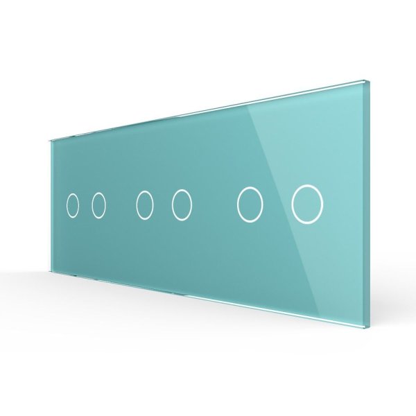 2 Tipke & 2 Tipke & 2 Tipke Stakleni Panel – zelena