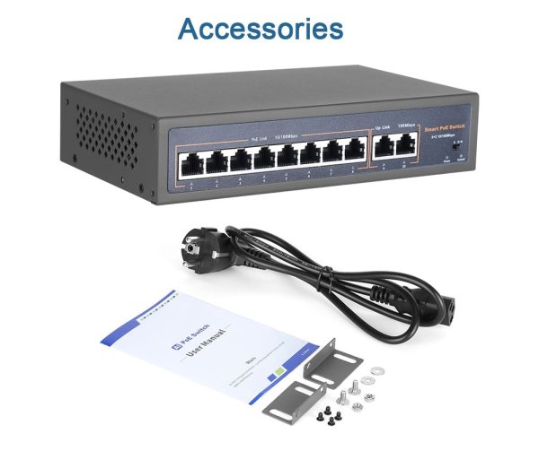 4-portni POE switch