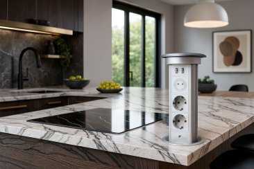 Livolo Smart izvlačna utičnica s tri EU utičnice (Wireless)