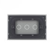 US 3 Tipke Stakleni panel - sivi