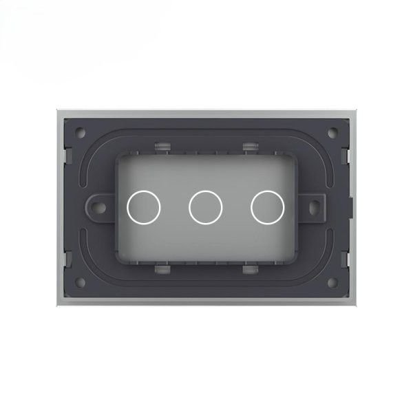 US 3 Tipke Stakleni panel - sivi