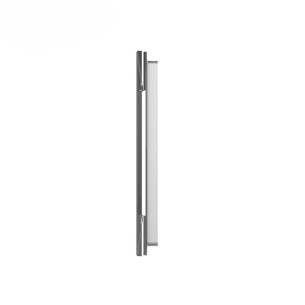 Stakleni Panel 4M 1 Tipka & 2 Tipke - sivi