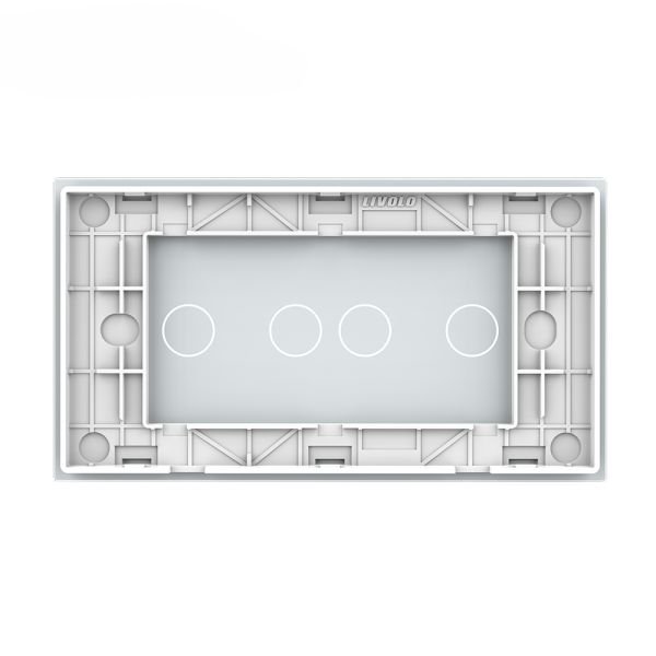 Stakleni Panel 4M 2 Tipke & 2 Tipke - bijeli