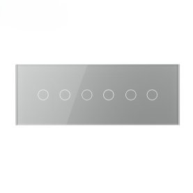 Stakleni Panel 7M 2 Tipke & 2 Tipke & 2 Tipke - sivi
