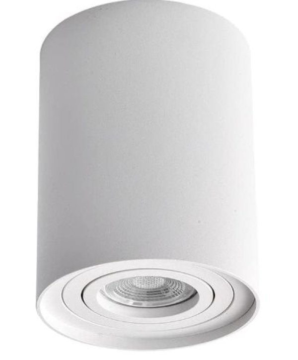 LED nadgradna lampa C GU10 80x85mm 