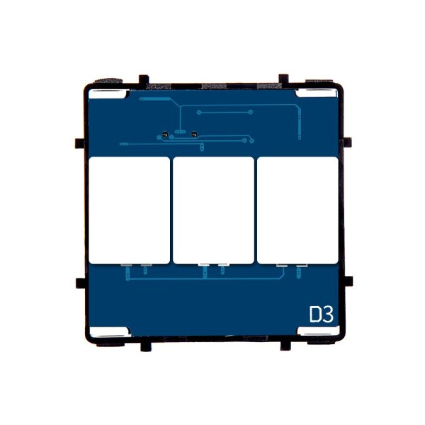 Baza / Jednopolni dimer prekidač 3 tipke 1g1w (700W) s adapterom