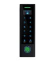 KONTROLA PRISTUPA s OLED ekranom-APP Tuya, otisak, IC kartica, touch šifrarnik sa tipkom ZVONA IP66-crna
