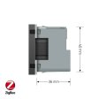 Modul / ZigBee EU utičnica 16A - siva 