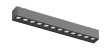 SLIM Led magnetni reflektor-ravni točkasti Snaga 18W- crna