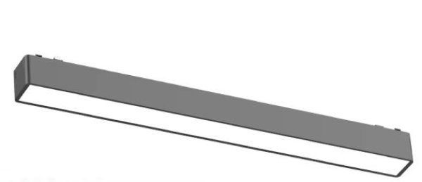 SLIM Led magnetni reflektor- ravni puni  Snaga 20W 3000K- crna