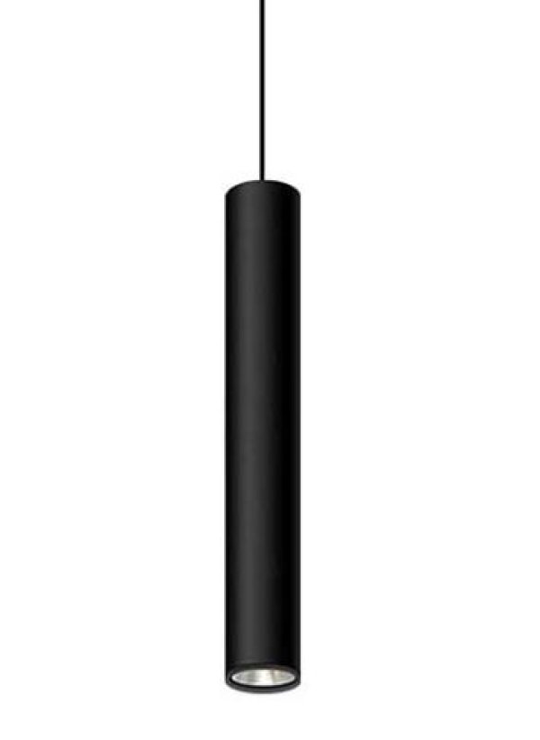 SLIM Led magnetna visilica-tuba Snaga 6W 3000K- crna