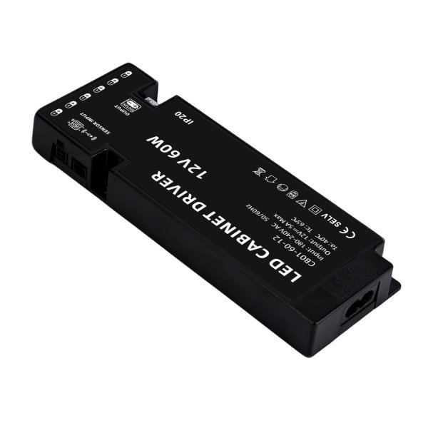 LED cabinet driver 60W 12V 180-240V AC 170*60*20mm