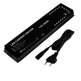 LED cabinet driver 200W 12V 180-240V AC 202*62*20mm