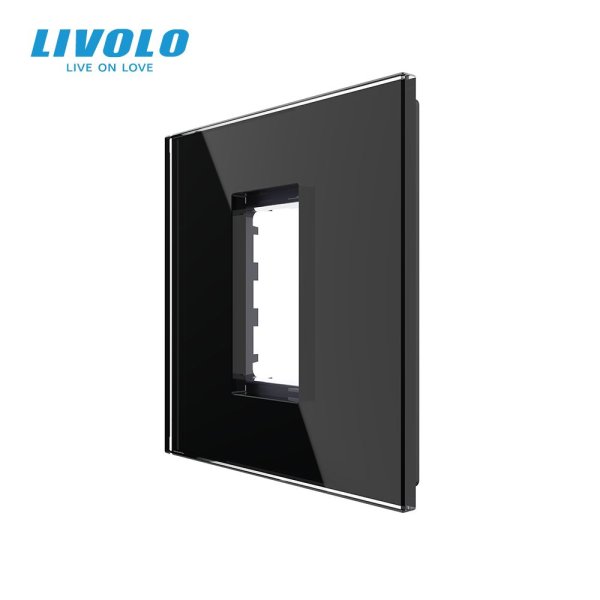 Stakleni okvir 1M 22.5*45mm 80*80mm- crna