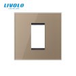 Stakleni okvir 1M 22.5*45mm 80*80mm- zlatna