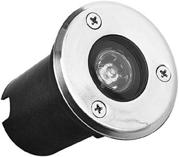 LED vanjski ugradbeni spotlight Snaga 5W 4000K  IP67- srebrna