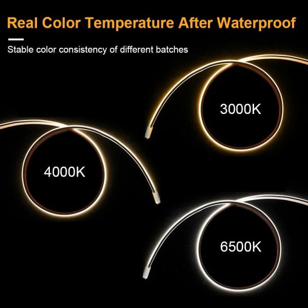 COB mini NEON light TOP bend W10*H5 5m/10m roll IP67