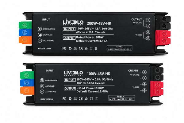 LED napajanje 100W / 200w 48V 180-265V za magnetnu šinu / brza spojka