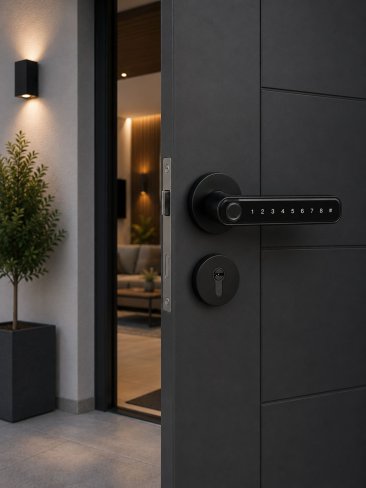 Pamenta brava - Tuya Smart Bluetooth- sa cilindrom- crna