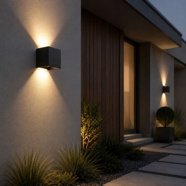 Vanjska zidna lampa Snaga 2x6W 3000K IP65