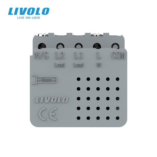 Modul / USB-2C 65W dimenzija 45mm*45mm - siva
