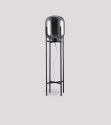 Podna lampa fi370*H1400mm metal+staklo E27*1