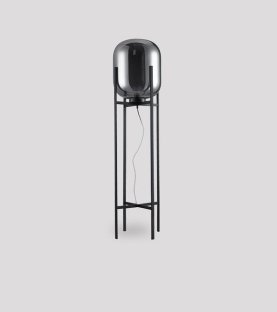 Podna lampa fi370*H1400mm metal+staklo E27*1