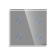 Stakleni umetak panel- crna