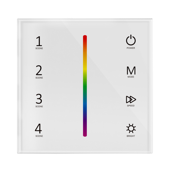 LED touch DIMER prekidač RGB - T3-1-B