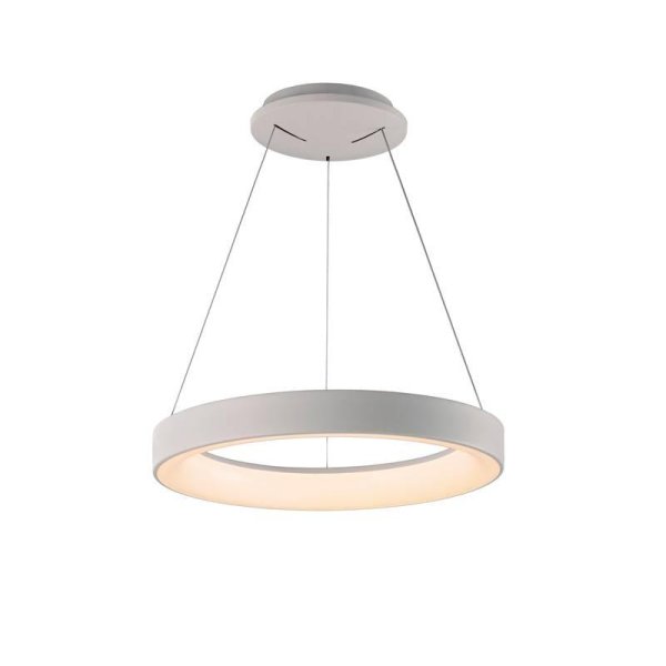 Stropna visilica RING fi600 dimming+RF- 3CCT- 60W- bijela