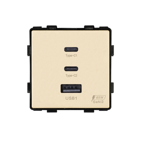 Modul / 2m USB brzi punjač 65W 1A+2C